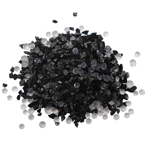 activated carbon and silica gel mix